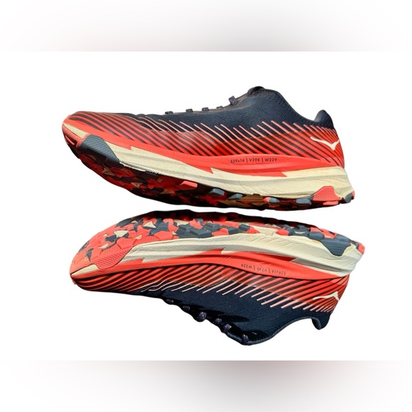 HOKA ONE ONE Womens Torrent 2 Synthetic Textile Castlerock Camellia - Picture 4 of 9